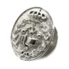 Insignia profesion ingeniero oro blanco