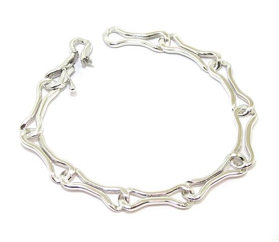 Pulsera cadenas Navarra plata