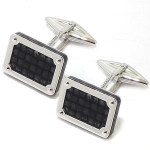 Gemelos oro blanco fibra carbono