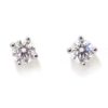 Pendientes Solitarios 4 garras 0.40