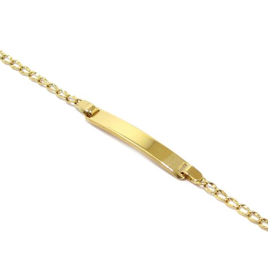 Pulsera IDENTIDAD BARBADA oro