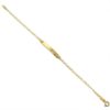 Pulsera IDENTIDAD BARBADA oro