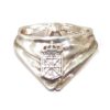 Colgante pañuelico escudo Navarra plata