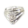 Colgante pañuelico escudo Pamplona plata