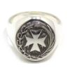 Anillo sello profesion Enfermeria plata