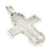 Cruz colgante bizantina 32mm plata