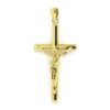 Colgante crucifijo 30mm oro amarillo