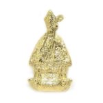 Colgante San Fermin 25mm oro