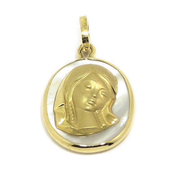 Colgante San Miguel Aralar 27mm oro