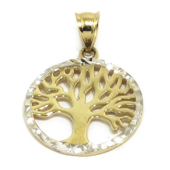 Colgante arbol vida 16mm oro