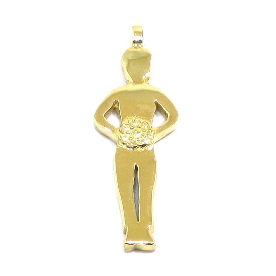 Colgante Niño oro amarillo