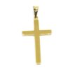 Colgante Cruz recta 25mm oro amarillo