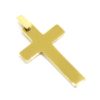 Colgante Cruz recta 31mm oro amarillo