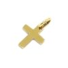 Colgante Cruz recta 11mm oro amarillo