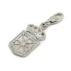 Colgante Charm Escudo Navarra Plata