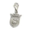Colgante Charm Escudo Pamplona Plata