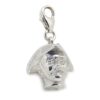 Colgante Charm Kiliki Barbas Plata