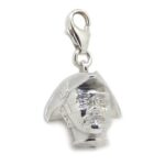 Colgante Charm Kiliki Barbas Plata