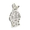 Colgante San Fermin moderno 40mm plata