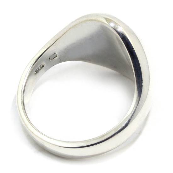 Anillo Sello escudo Navarra bajorrelieve