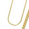 Cadena collar Barbada oro amarillo