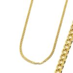 Cadena collar Barbada oro amarillo