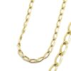 Cadena collar Bilbao oro amarillo