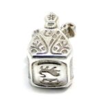 Abalorio San Fermin moderno pandora plata