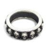 Anillo Calaveras Plata envejecida