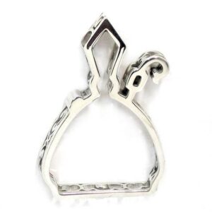 Colgante San Fermin moderno 40mm plata