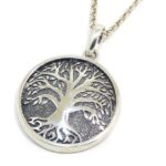 Colgante arbol de la vida 30mm con cadena