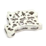 Colgante mapa simbolos Navarra 30mm Plata