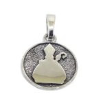 Medalla San Fermin moderno 16mm plata