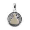 Medalla San Fermin moderno 16mm plata