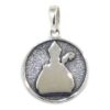 Medalla San Fermin moderno 21mm plata