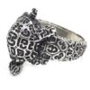 Anillo tortuga completa plata antigua