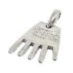 Colgante Mano Irulegui 22mm plata