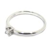 Anillo solitario diamante brillante 0.15ct garras