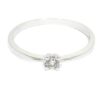Anillo solitario diamante brillante 0.10ct Oro