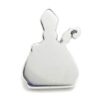 Pin Silueta lisa San fermin de Plata