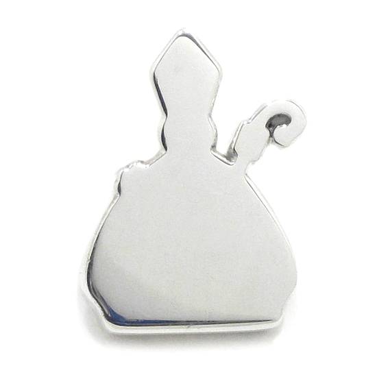 Pin Silueta lisa San fermin de Plata