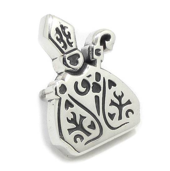 Pin Silueta Deco San fermin de Plata