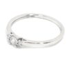 Anillo solitario diamante brillante 0.16ct garras 9K