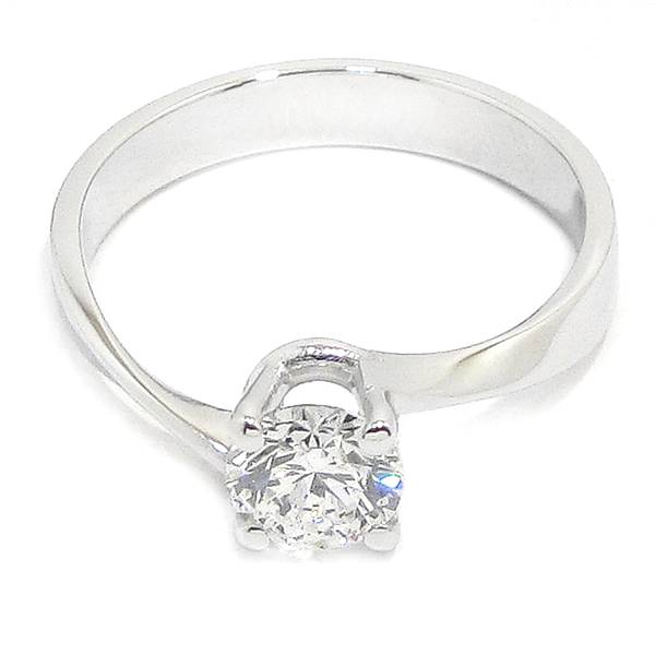 Anillo solitario diamante brillante 0.71ct