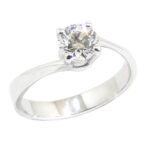 Anillo solitario diamante brillante 0.71ct