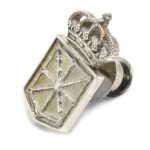 Pin escudo Navarra 21mm de Plata
