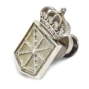Pin escudo Navarra 21mm de Plata